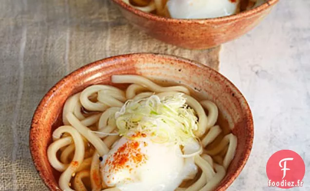 Udon à l'Œuf Mou et à l'Oignon Vert ( Tamen Tamago Udon)