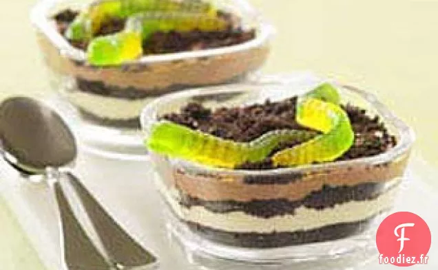 Tasses de Terre ou de Sable (Pudding Parfait Oreo)
