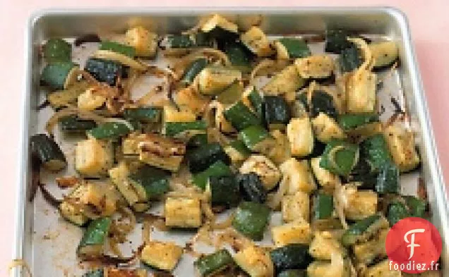 Courgettes Rôties Au Thym