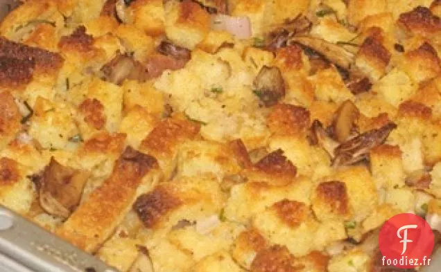Farce à la Sauge aux noisettes (Sans gluten en option)