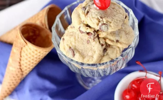 Biscuits aux Pépites de Chocolat à la Crème Glacée