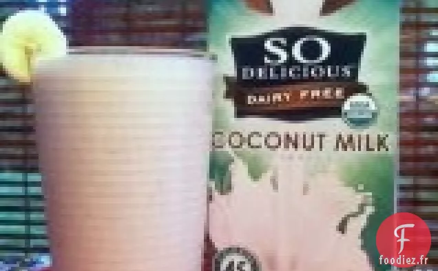 Smoothie à la Banane Et aux Amandes