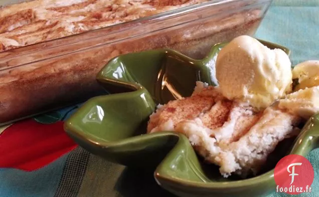 Gâteau au Pudding aux Pommes Au Caramel Sans Produits Laitiers