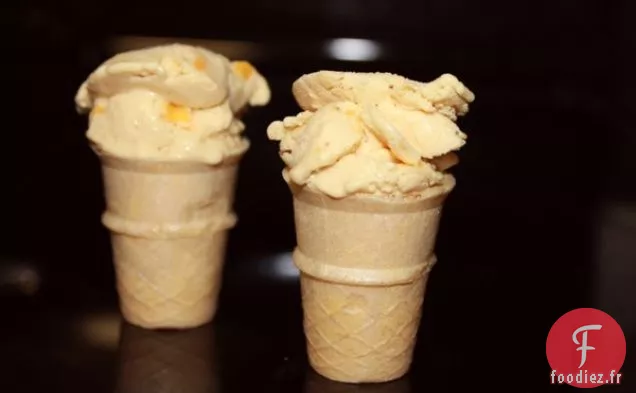 Crème Glacée au Lassi à la Mangue