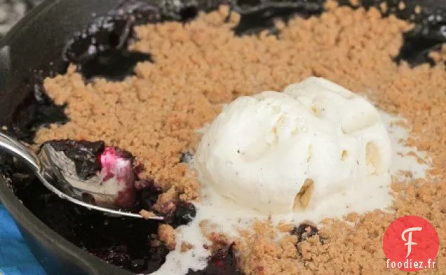 Crumble de Baies à la Poêle