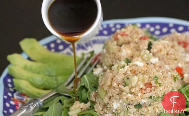 Salade de Roquette au Taboulé de Quinoa