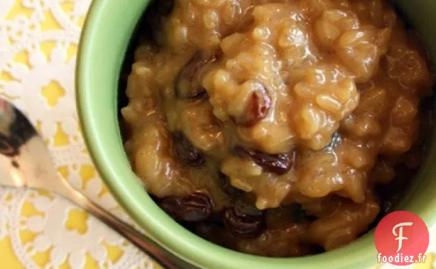 Riz au Lait De Poule Végétalien