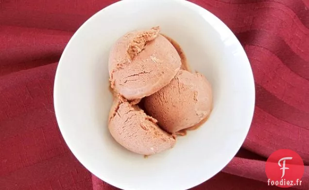 Crème Glacée Végétalienne Moka à l'Érable