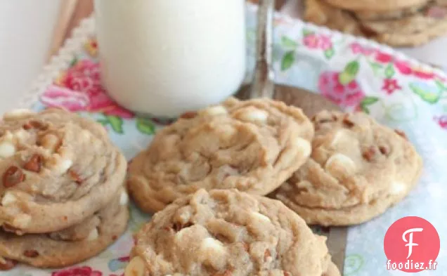 Biscuits Snickerdoodle à la Cannelle et aux Croustilles Blanches