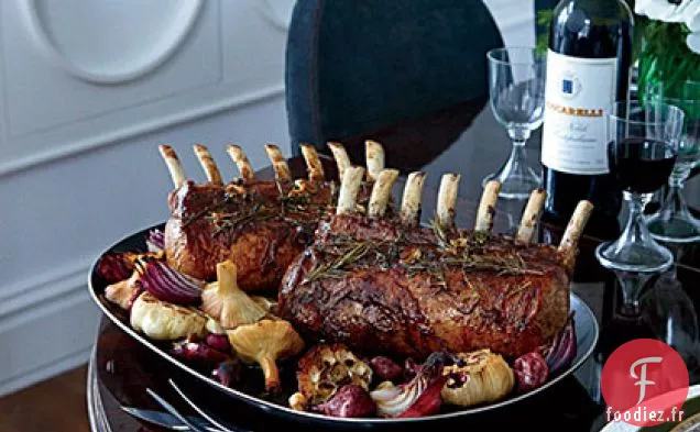 Longe de Porc Rôtie Lentement avec Mélasse et Glaçage Balsamique