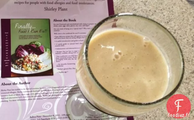 Smoothie à la Pêche Sans Produits Laitiers