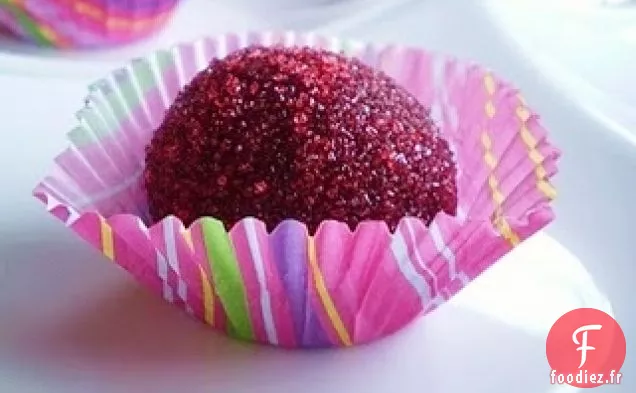 Truffes Valentine Vegan au Chocolat et à la Noix de Cajou