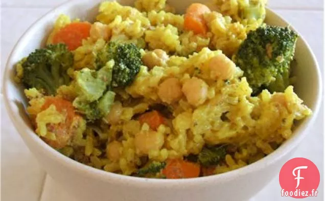 Riz au Curry Végétalien