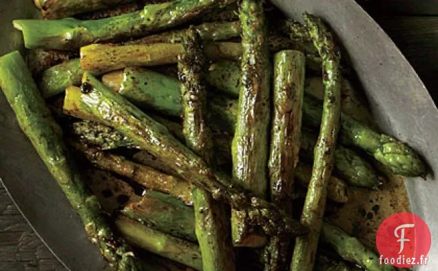 Asperges Rôties au Beurre Brun Balsamique