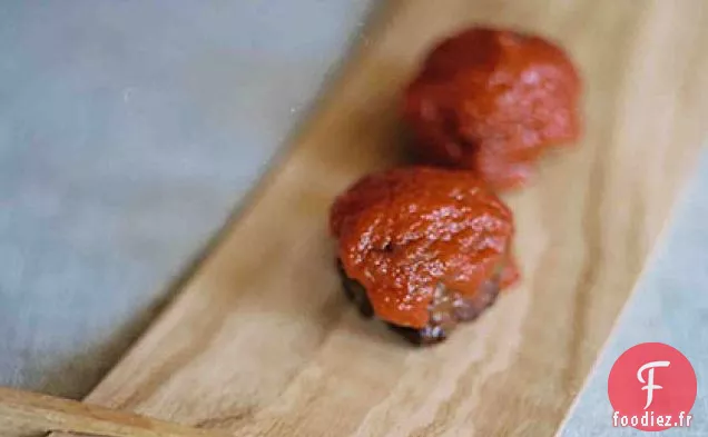 Boulettes de Viande Italiennes à la Sauce Câpres-Tomates