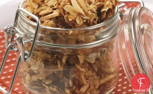 Granola Croquant aux Amandes Sain