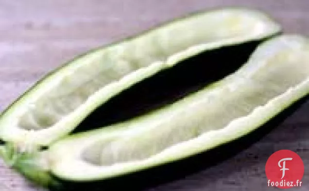 Courgettes Farcies au Jambon et aux Champignons