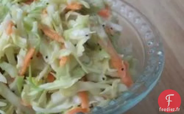 Salade de Chou Douce au Restaurant