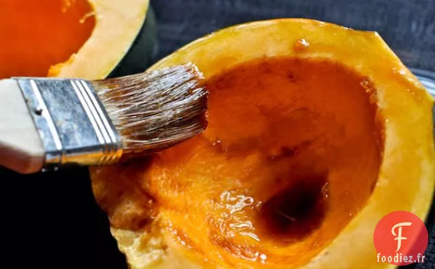 Courge de Gland Balsamique au Four Vanille Bourbon