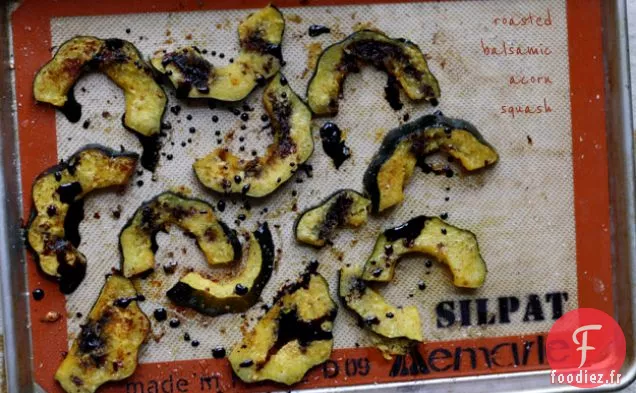 Courge de Gland Balsamique Rôtie