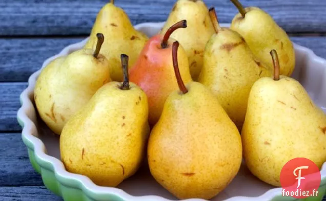 Une Histoire de Récupération, et pour une Sauce Simple aux Poires