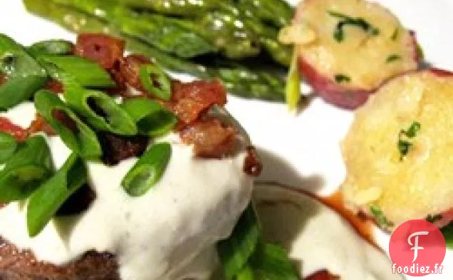 Filet Mignon Grillé à la Crème de Gorgonzola