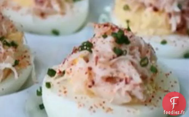 Oeufs Farcis au Crabe