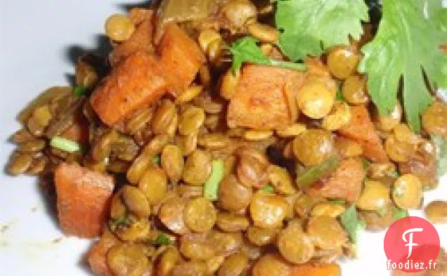 Pois au Curry des Caraïbes (Lentilles)