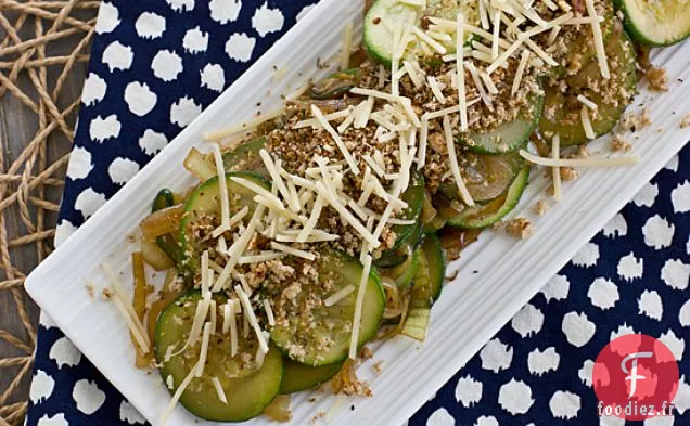Courgettes Panées Déconstruites
