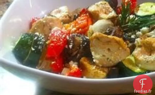 Brochettes de Poulet de l'Île Grecque