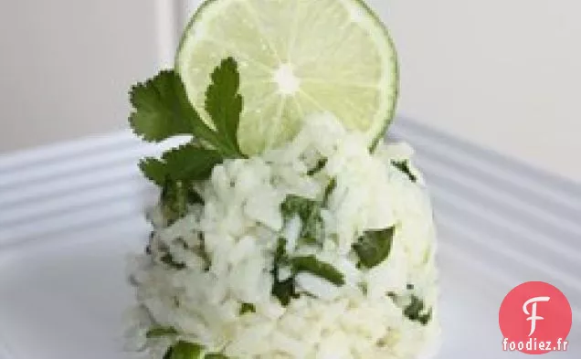 Riz à la Coriandre au Citron Vert