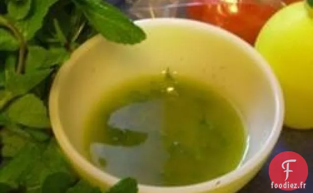 Vinaigrette à la Menthe et au Citron
