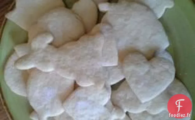 Rouler Sur Les Biscuits Au Sucre