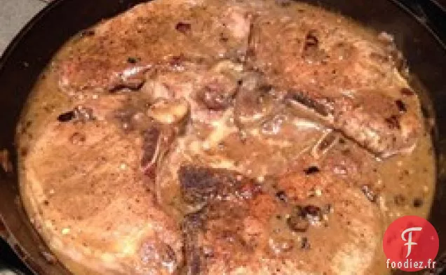 Côtelettes de Porc Étouffées du Chef John