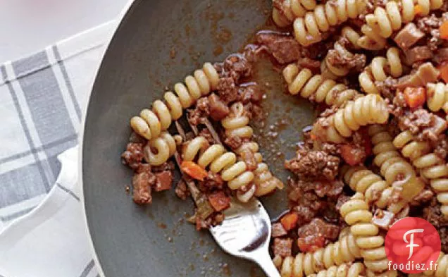 Soupe de Lentilles avec Tubetti et Bacon