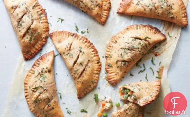 Raviolis aux champignons & sauce crémeuse aux herbes - Trois fois par jour