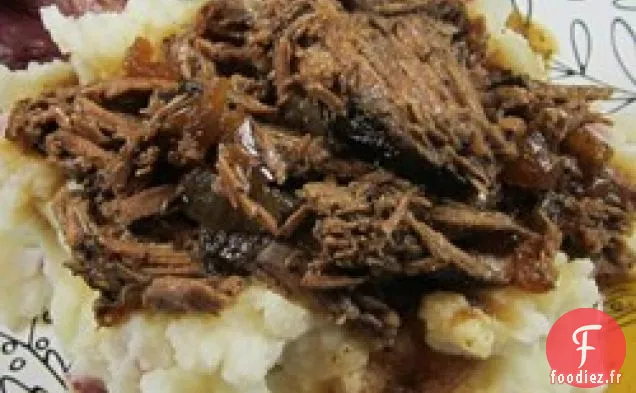 Rôti en Pot aux Oignons Balsamiques