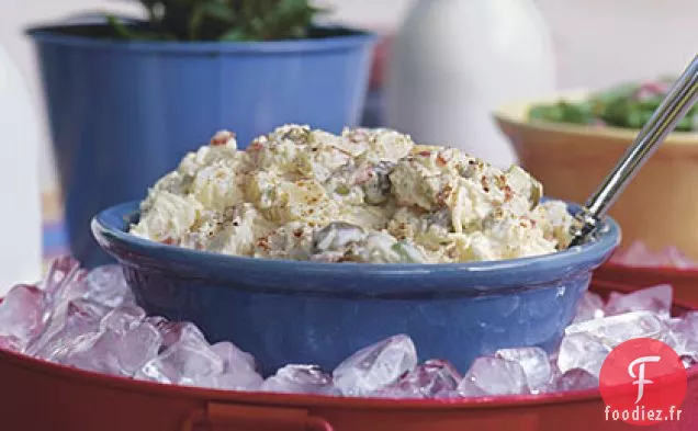 Salade de Pommes de Terre aux Œufs et aux Olives