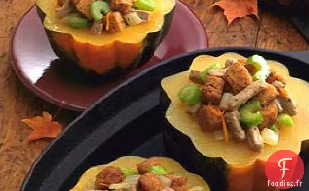 Courge De Gland Au Porc Salé
