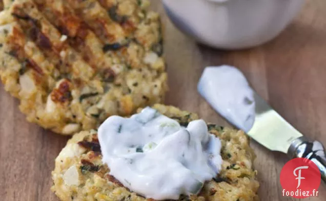 Gâteaux au Quinoa aux épinards et à la Fetaplus plus 5 Dîners rapides sur la Presse à Panini