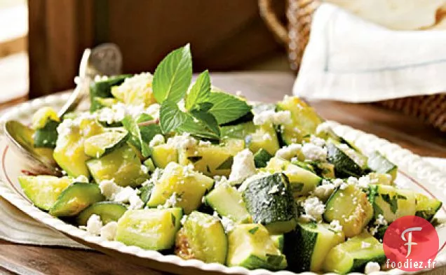 Courgettes à la Menthe Poivrée (Curcurica kin Menta)