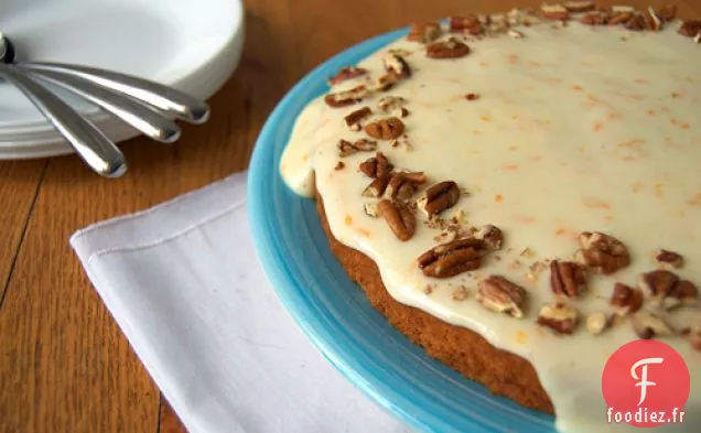 Gâteau à la Courge Spaghetti Avec Glaçage au Fromage à la crème