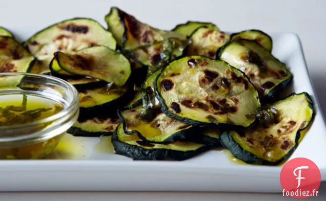 Courge d'été poêlée