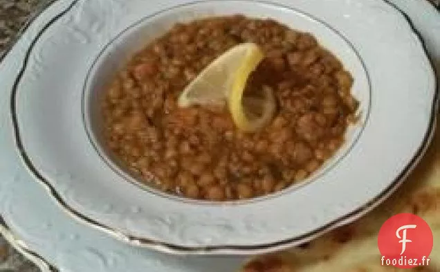 Soupe de Lentilles au Citron