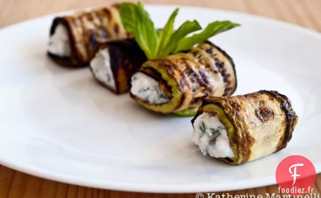 Courgettes À La Ricotta Et À La Menthe De Katherine Martinelli