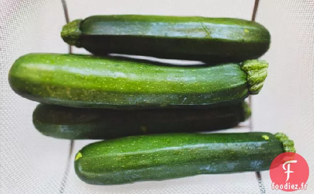 Toasts aux Courgettes