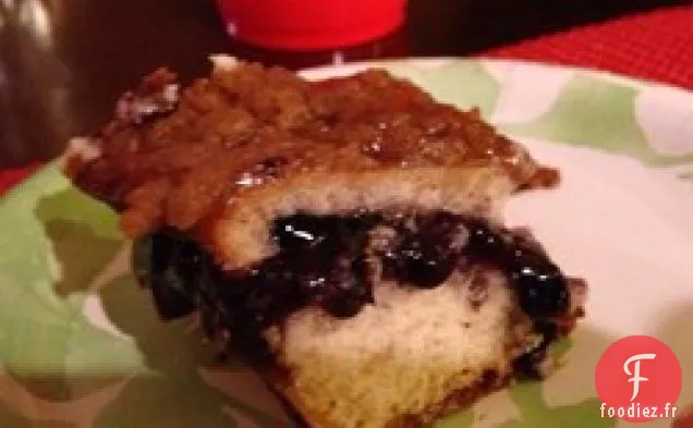 Carrés de Ricotta aux Myrtilles