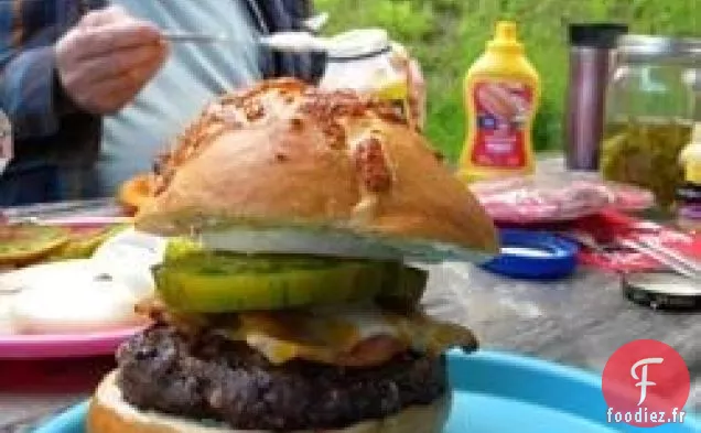 Les Hamburgers Roquefort Préférés de Papa à la Detroit