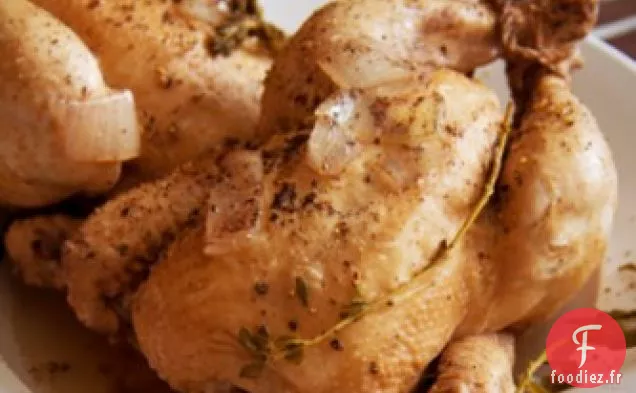 Poules de Gibier Pochées Au Vinaigre