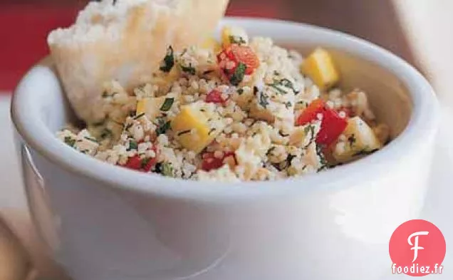 Couscous au Citron et à l'Aneth avec Poulet et Légumes